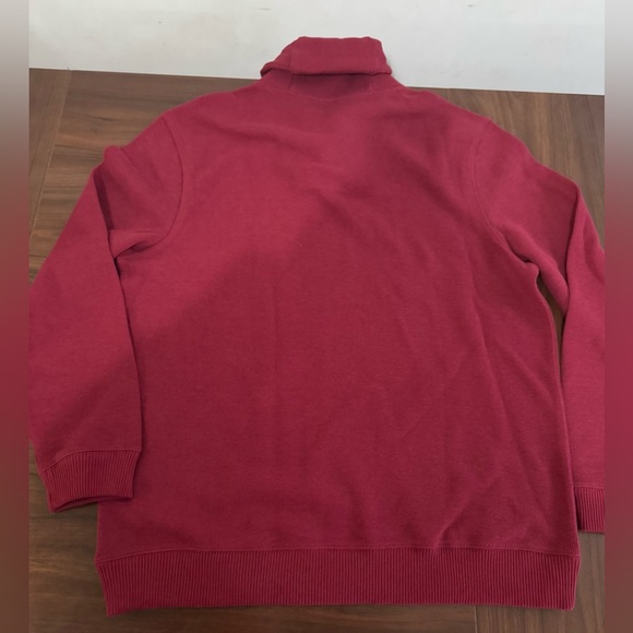 Tasso Elba Men's Textured Shawl-Collar Pullover Sweater in red size L - Picture 5 of 10